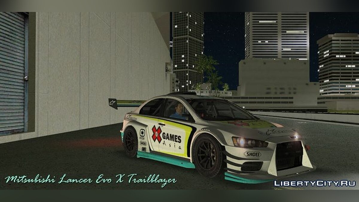 Mitsubishi Lancer Evo X Trailblazer для GTA Vice City - Картинка #1