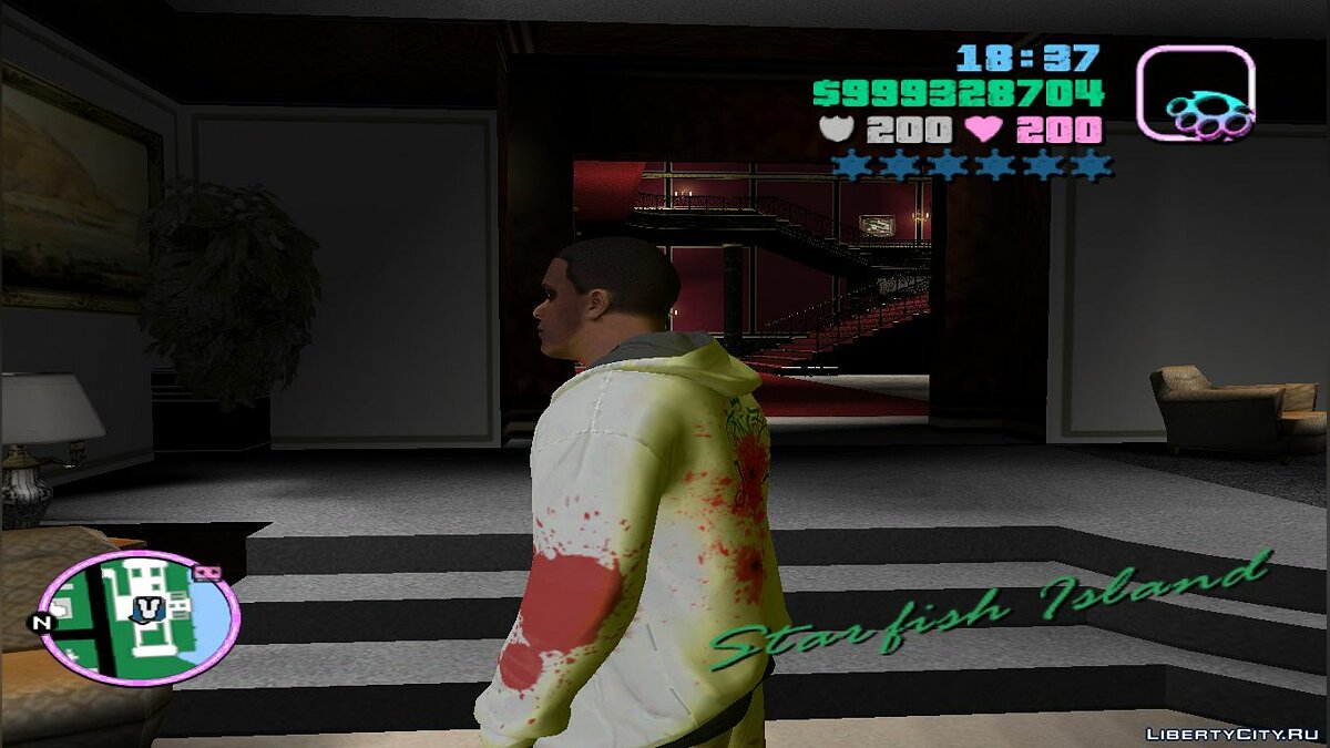 Zombie Franklin V.2.1 для GTA Vice City - Картинка #4