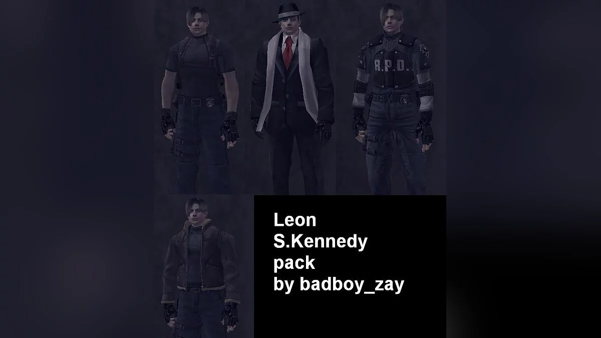 Resident Evil Leon S. Kennedy Pack / GTA Vice City