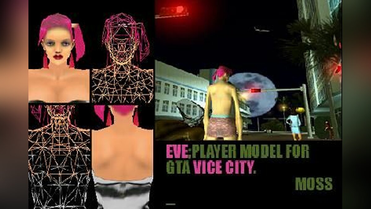 Girl Player mit 11skins для GTA Vice City - Картинка #1
