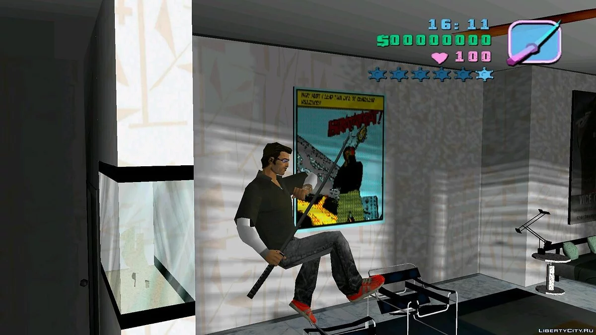 Новый стиль для Томми / GTA Vice City