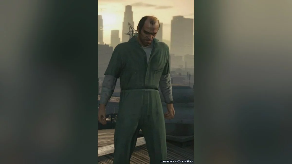 Томми в одежде Тревора / GTA Vice City