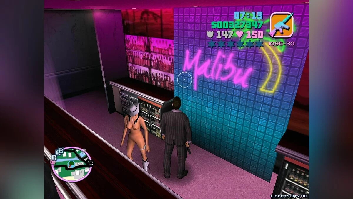 Nude Exotic Dancer / GTA Vice City