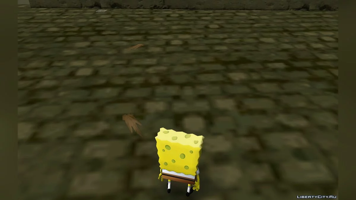 Sponge Bob from Nick Racers Revolution / GTA Vice City