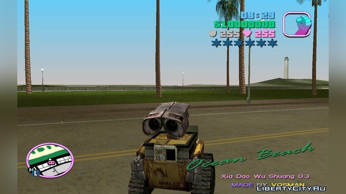 Скачать WALL-E для GTA Vice City