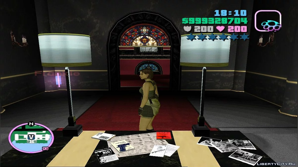 Jill Valentine From Resident Evil 3 / GTA Vice City