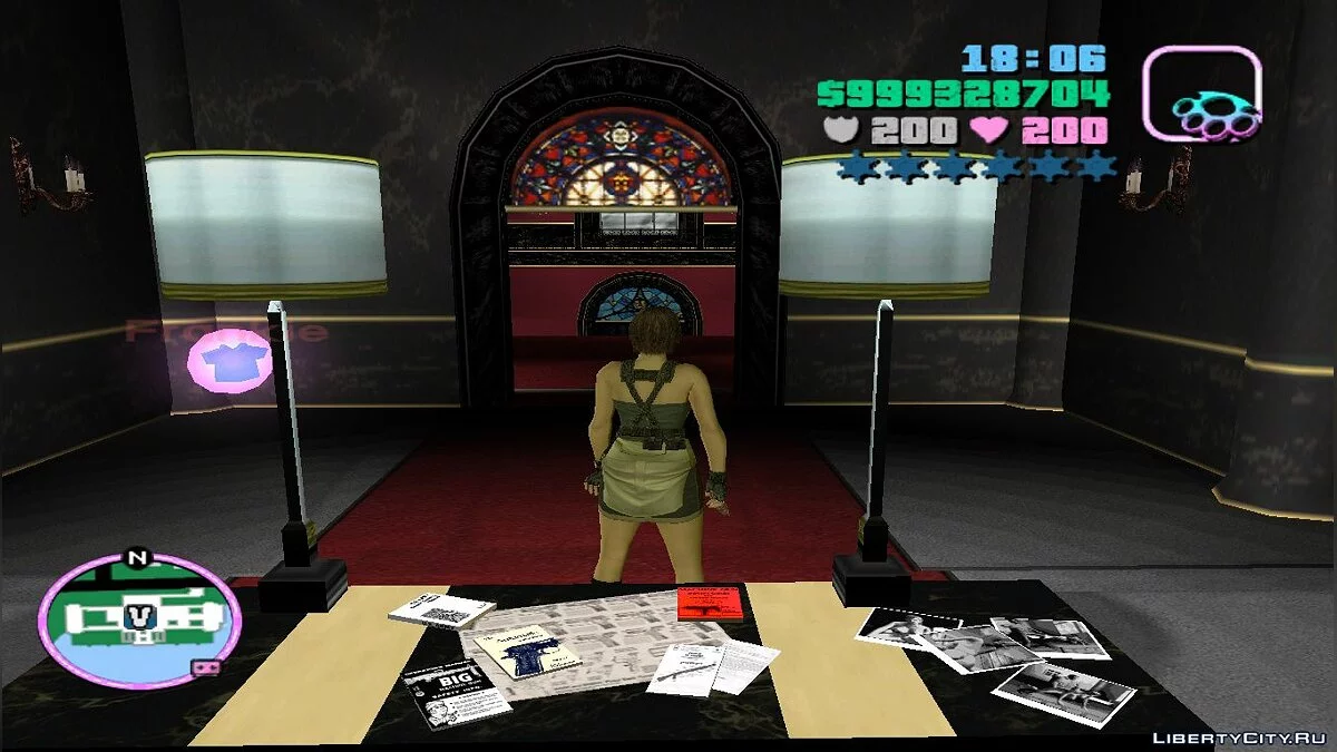 Jill Valentine From Resident Evil 3 / GTA Vice City