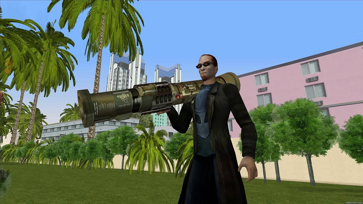Чувак из Postal 2 / GTA Vice City