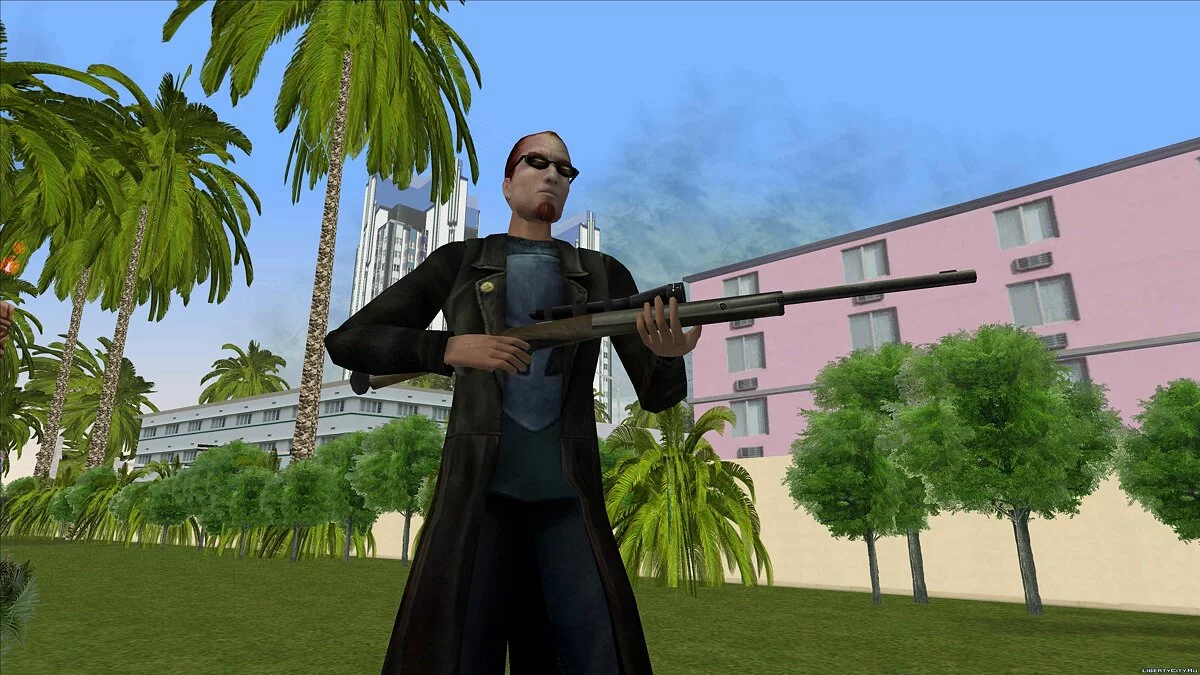 Чувак из Postal 2 / GTA Vice City