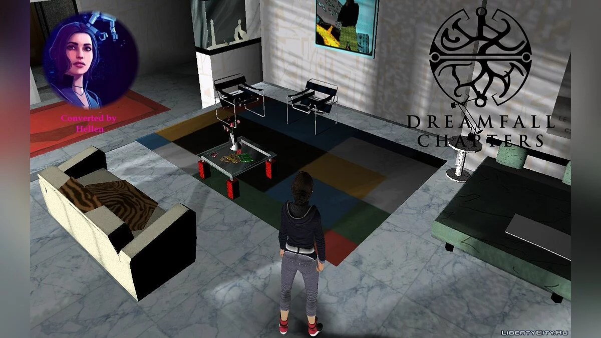 Zoe Castillo from Dreamfall Chapters / GTA Vice City