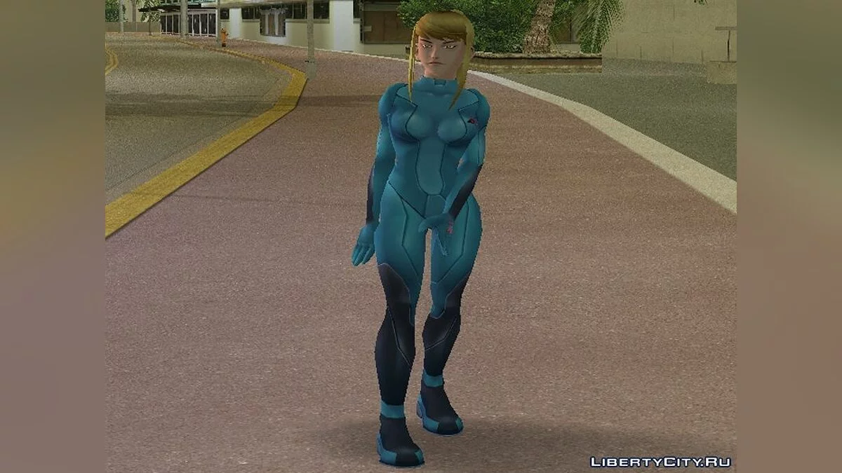 Самус - Metroid Zero Suit / GTA Vice City