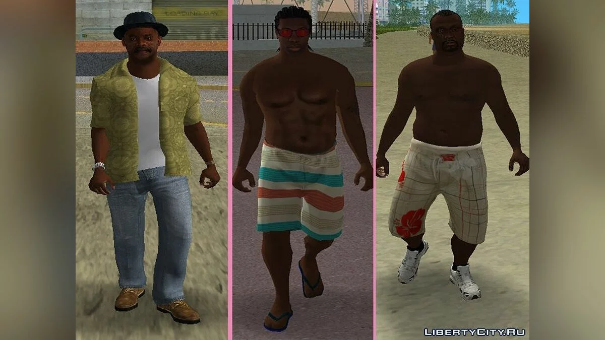 Новые персонажи - сборник 1 мужчины / GTA Vice City