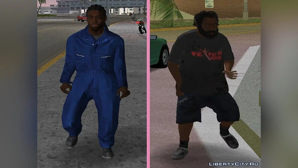 Новые персонажи - сборник 1 мужчины / GTA Vice City