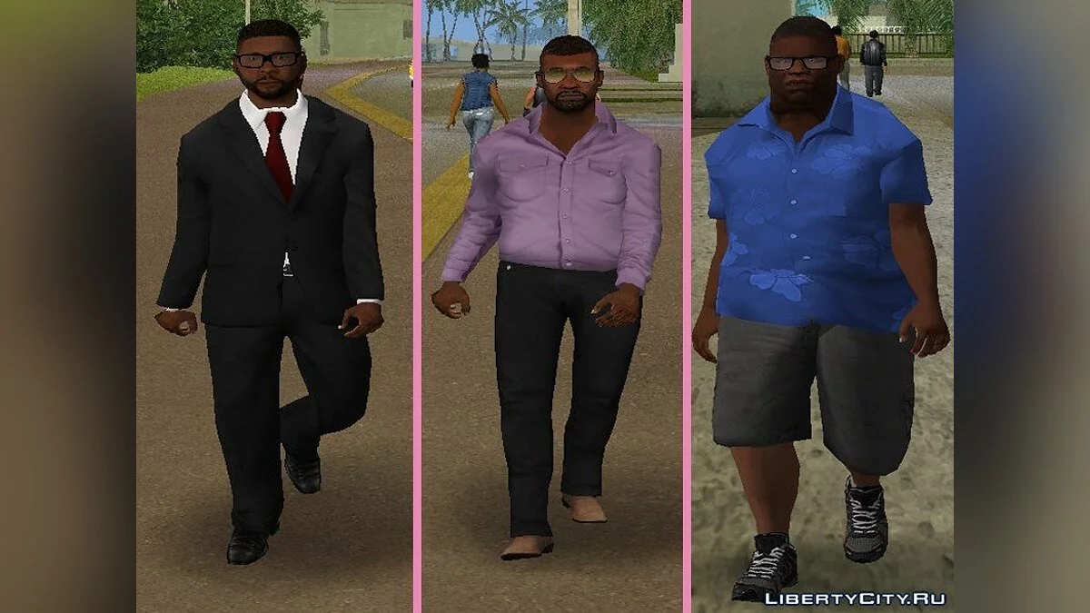 Новые персонажи - сборник 1 мужчины / GTA Vice City