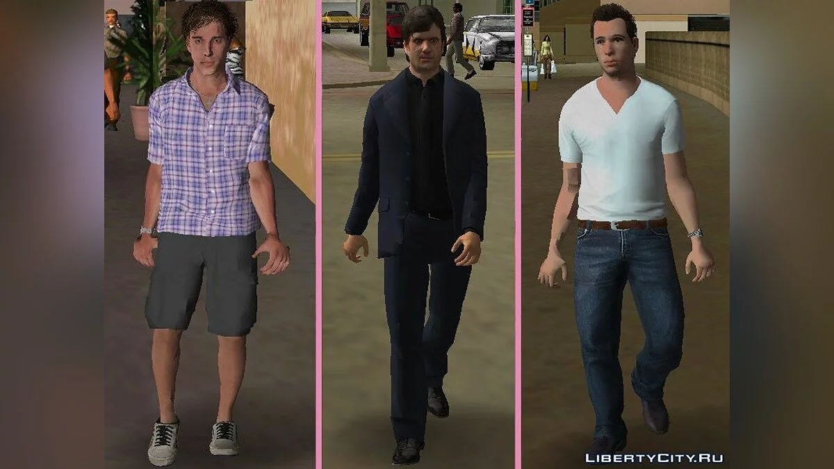 Новые персонажи - пак мужчин #3 / GTA Vice City