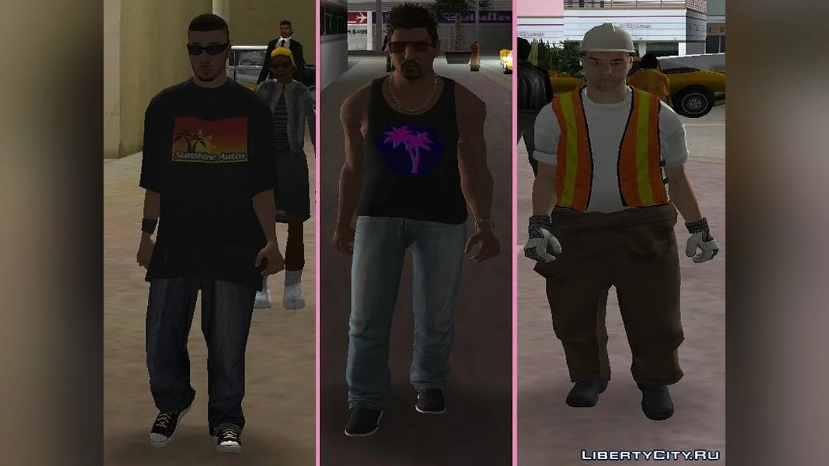 Новые персонажи - пак мужчин #3 / GTA Vice City
