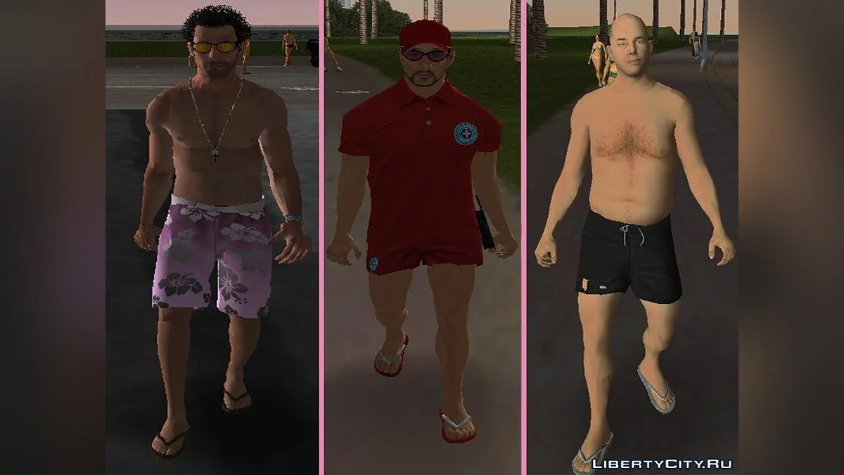 Новые персонажи - пак мужчин #3 / GTA Vice City