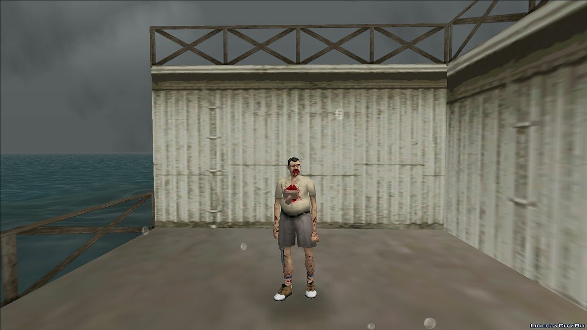 Скачать Zombie Man для GTA Vice City