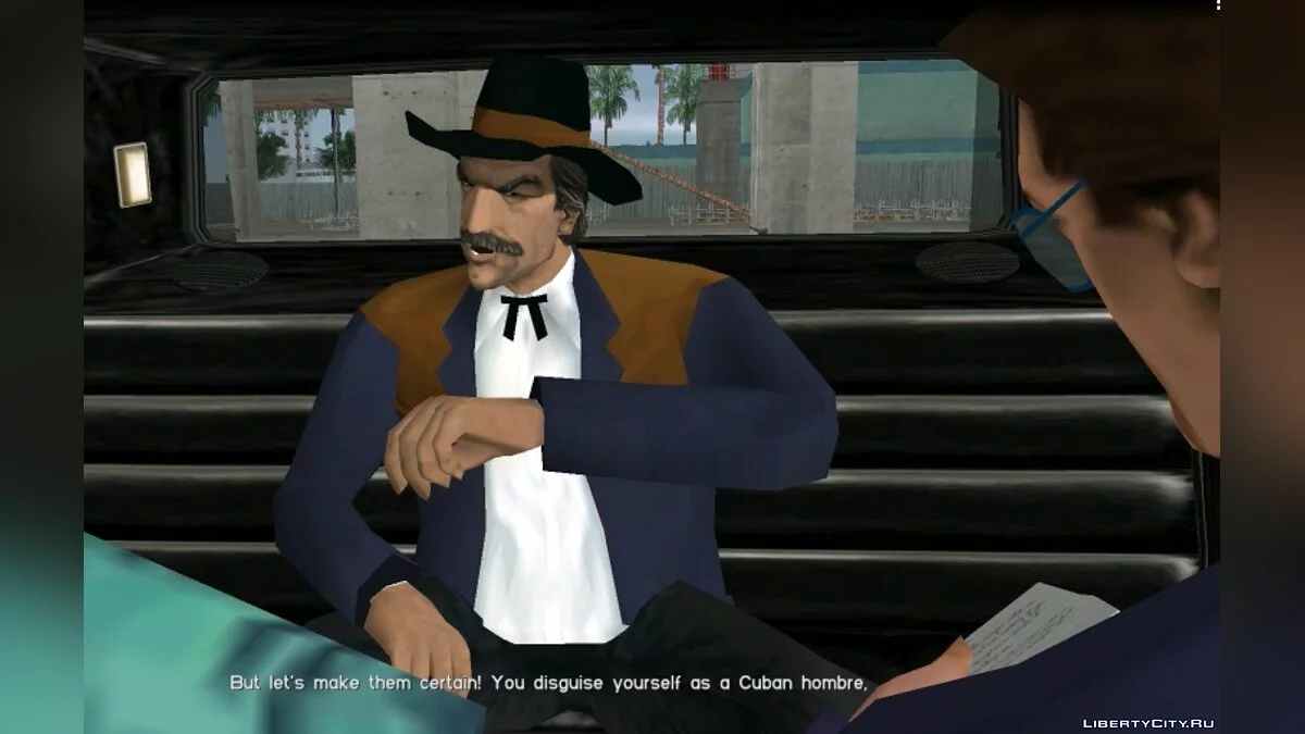 Дональд с блокнотом / GTA Vice City