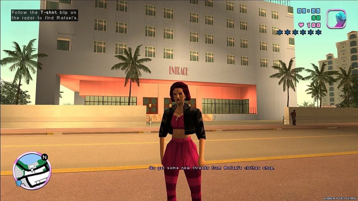 Играть за Мерседес / GTA Vice City