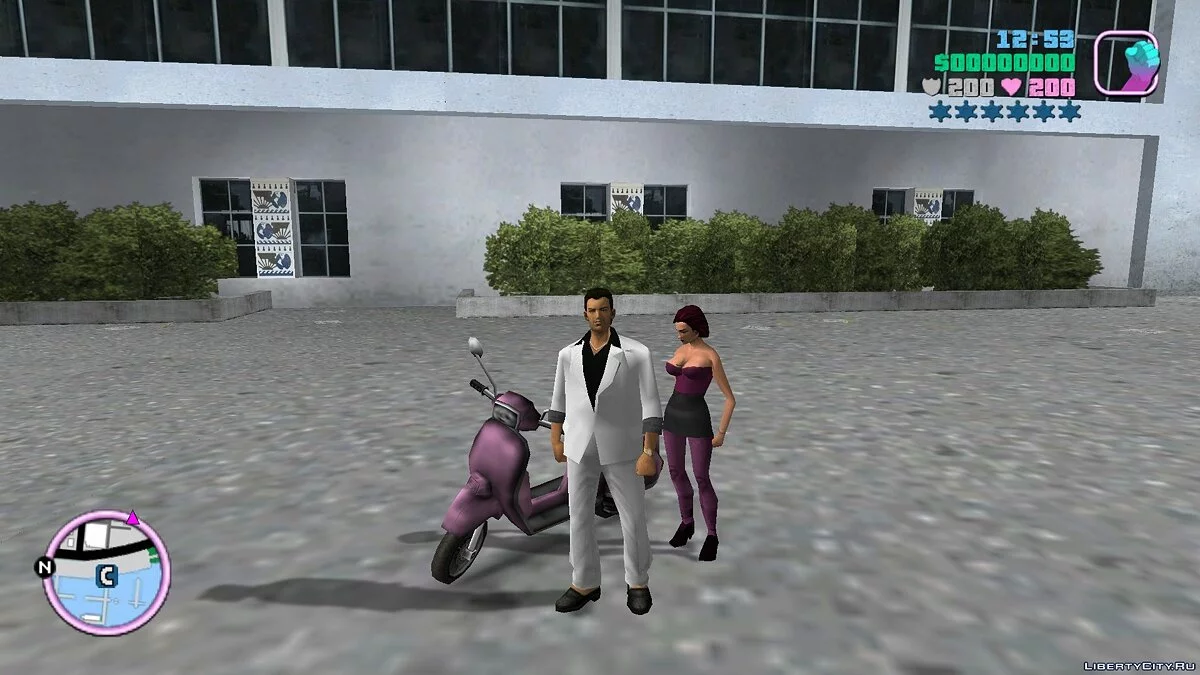 Мерседес в более откровенном виде / GTA Vice City