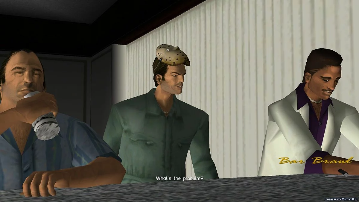 Маска Томми / GTA Vice City
