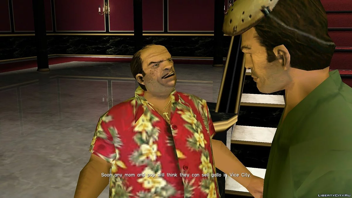 Маска Томми / GTA Vice City