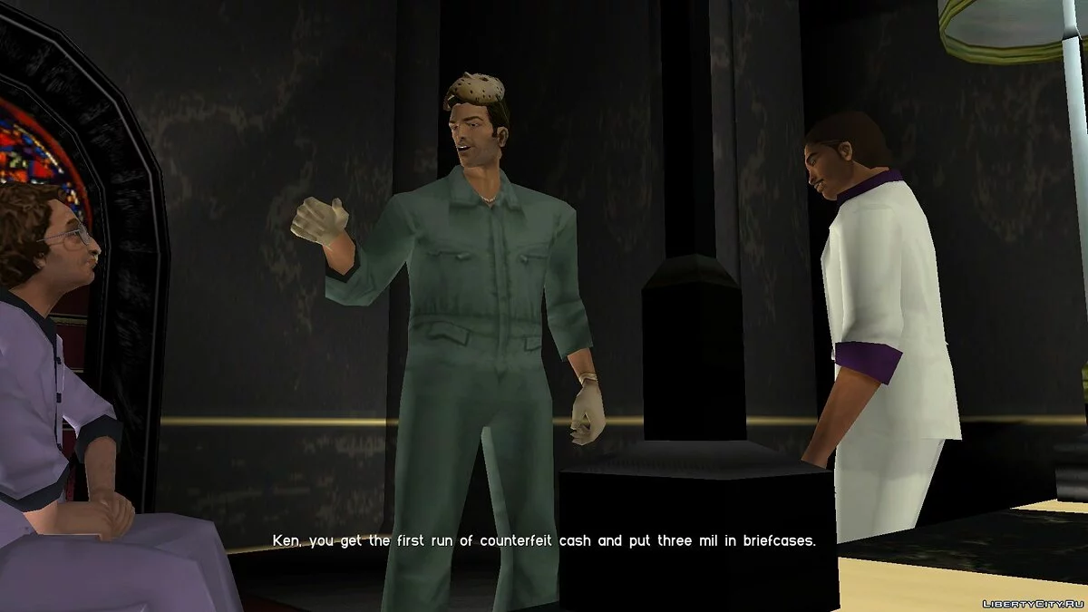 Маска Томми / GTA Vice City