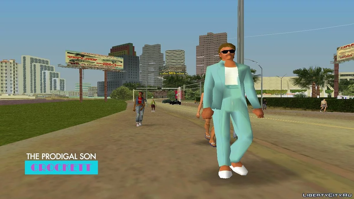 Sonny Crockett Skin Retexture / GTA Vice City