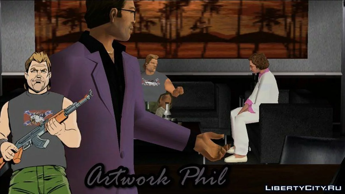 Beta & Artwork Characters / GTA Vice City