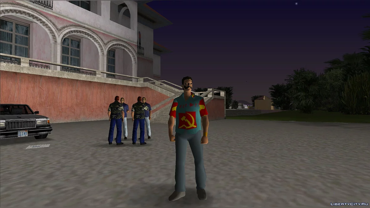 Томми на низких мегабайтах сделано в СССР / GTA Vice City