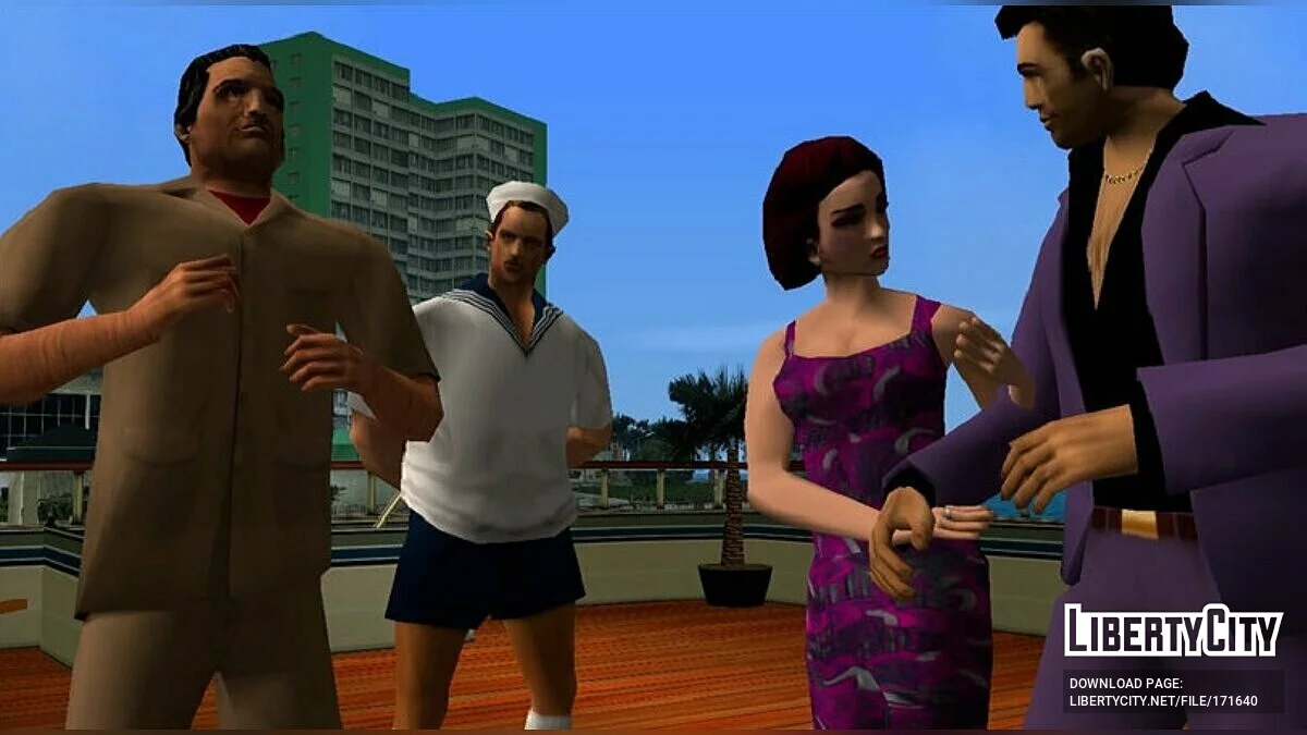 Персонажи в стиле Vice City Stories / GTA Vice City