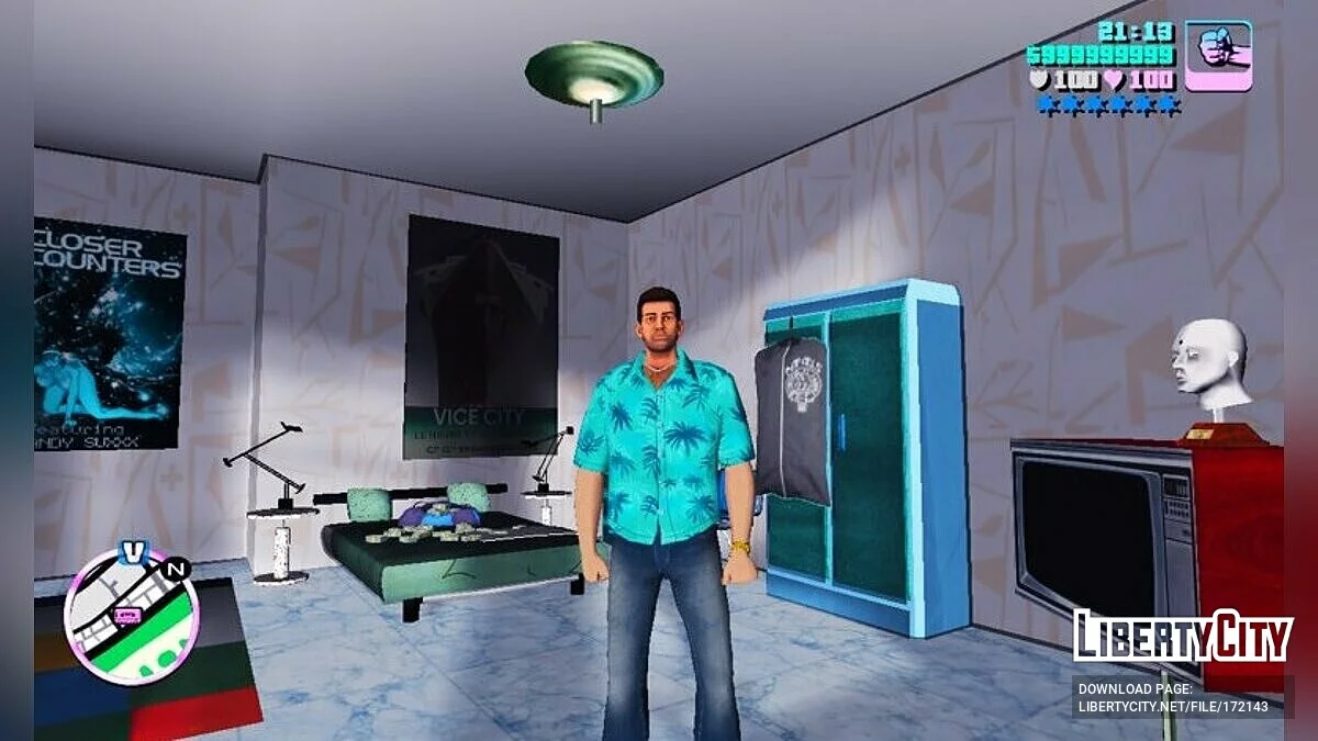 Томми Версетти из Definitive Edition / GTA Vice City