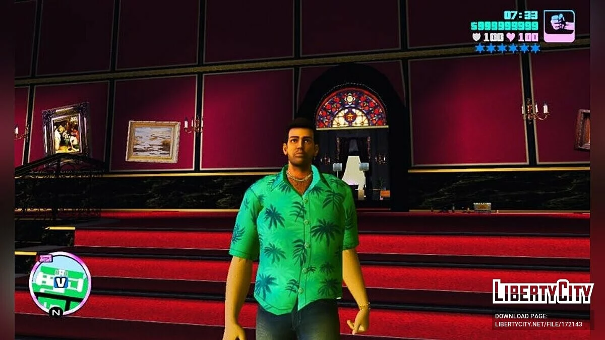 Томми Версетти из Definitive Edition / GTA Vice City