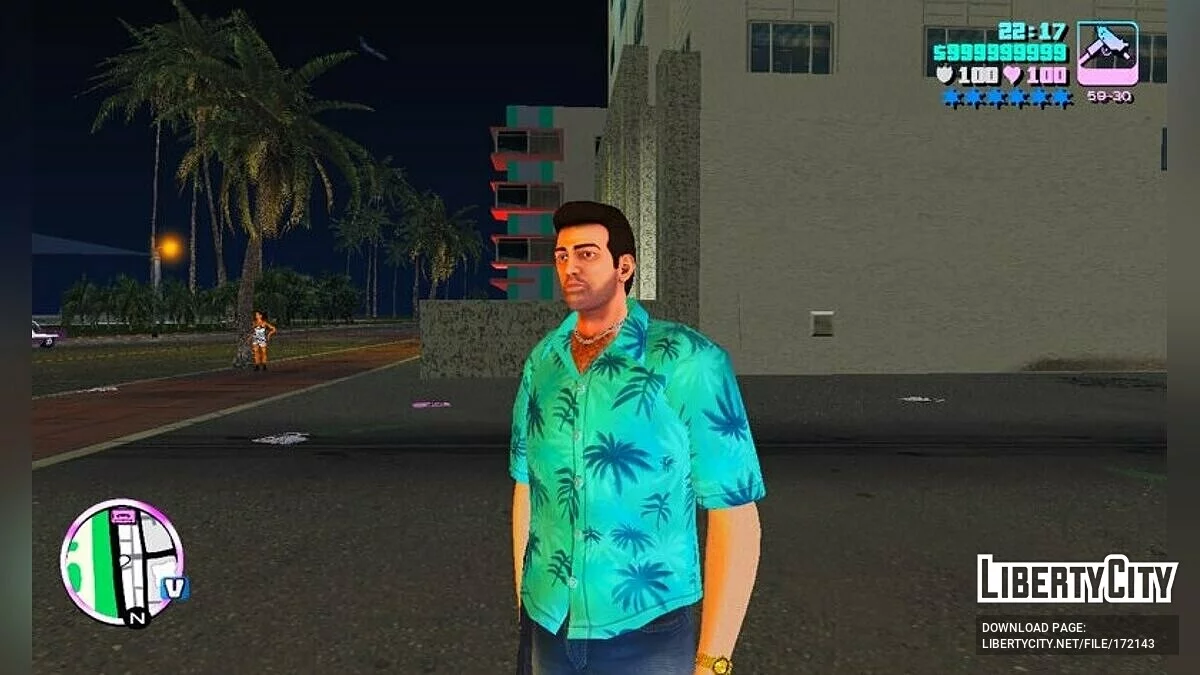 Томми Версетти из Definitive Edition / GTA Vice City