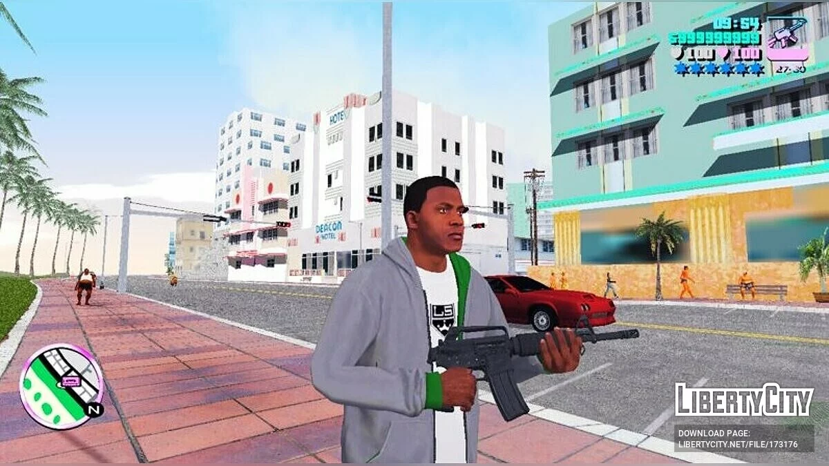 Франклин Клинтон из GTA 5 / GTA Vice City