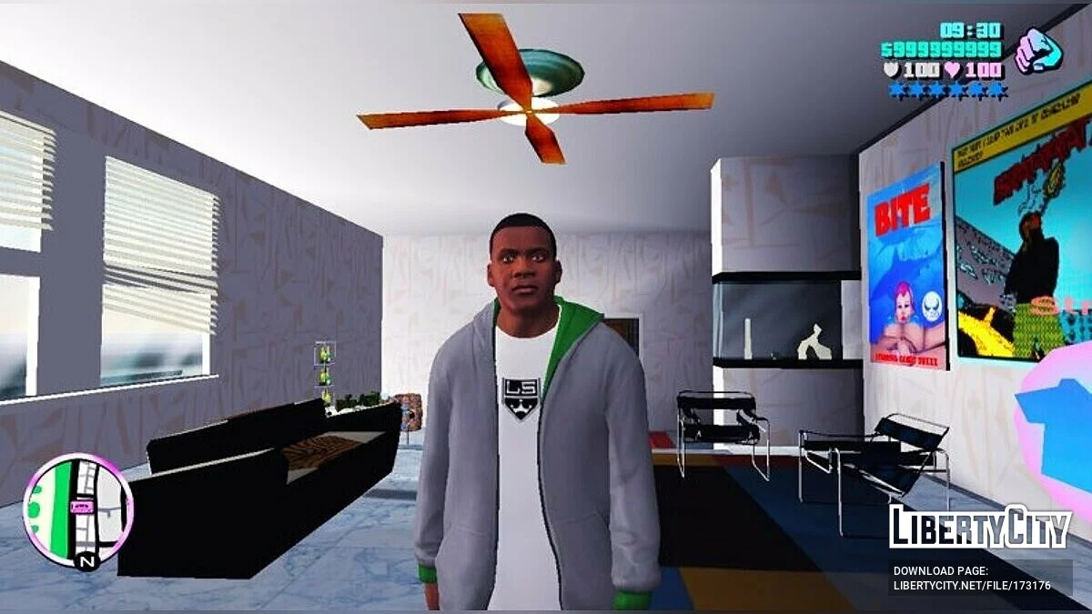 Франклин Клинтон из GTA 5 / GTA Vice City