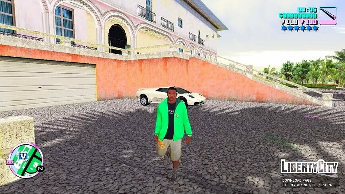 Франклин Клинтон из GTA 5 / GTA Vice City