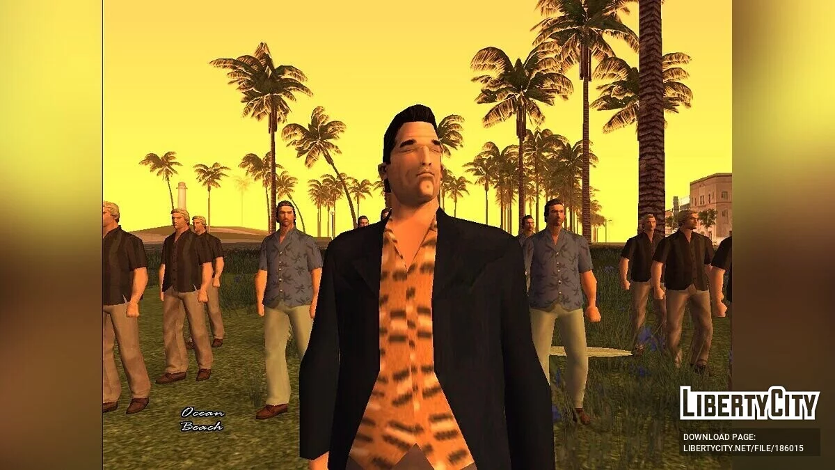 Напарники Сонни из катсцены / GTA Vice City