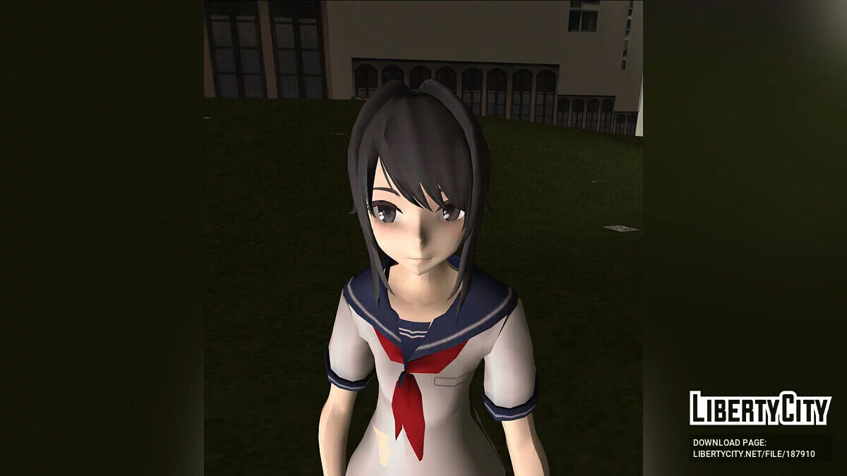 Яндере-тян из Yandere Simulator / GTA Vice City