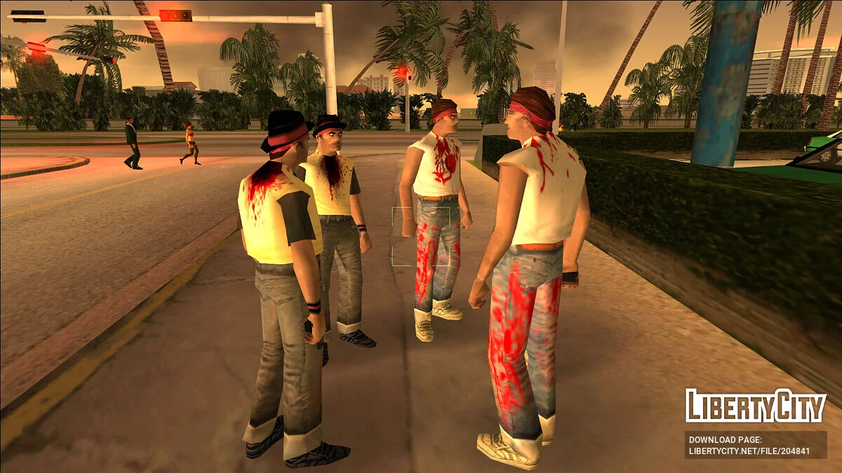 Пак скинов заражённых / GTA Vice City
