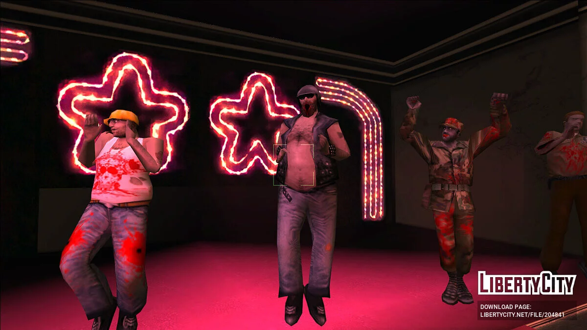 Пак скинов заражённых / GTA Vice City