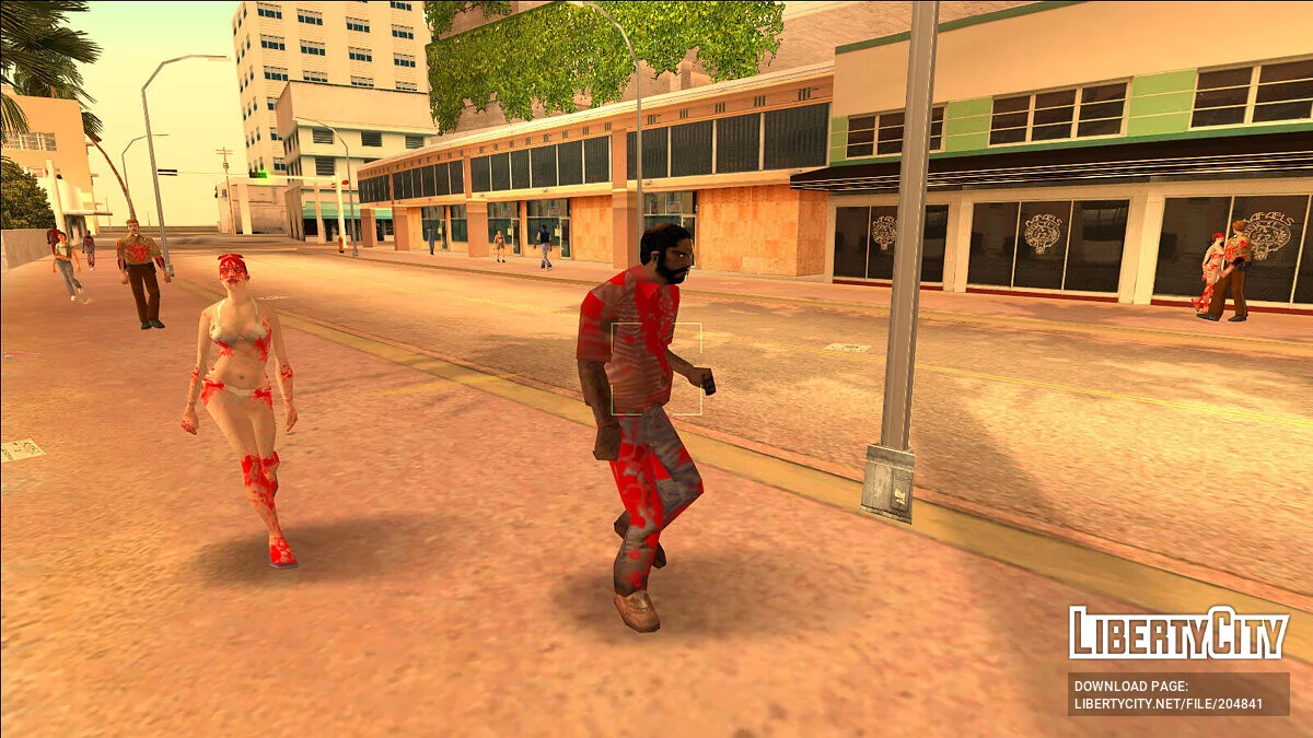 Пак скинов заражённых / GTA Vice City