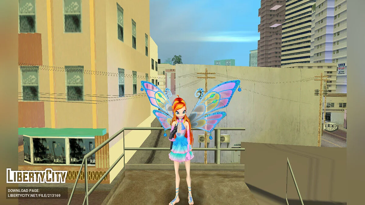 Полный пак персонажей из DDR Winx Club / GTA Vice City