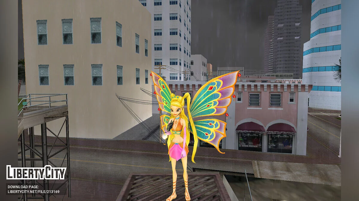 Полный пак персонажей из DDR Winx Club / GTA Vice City
