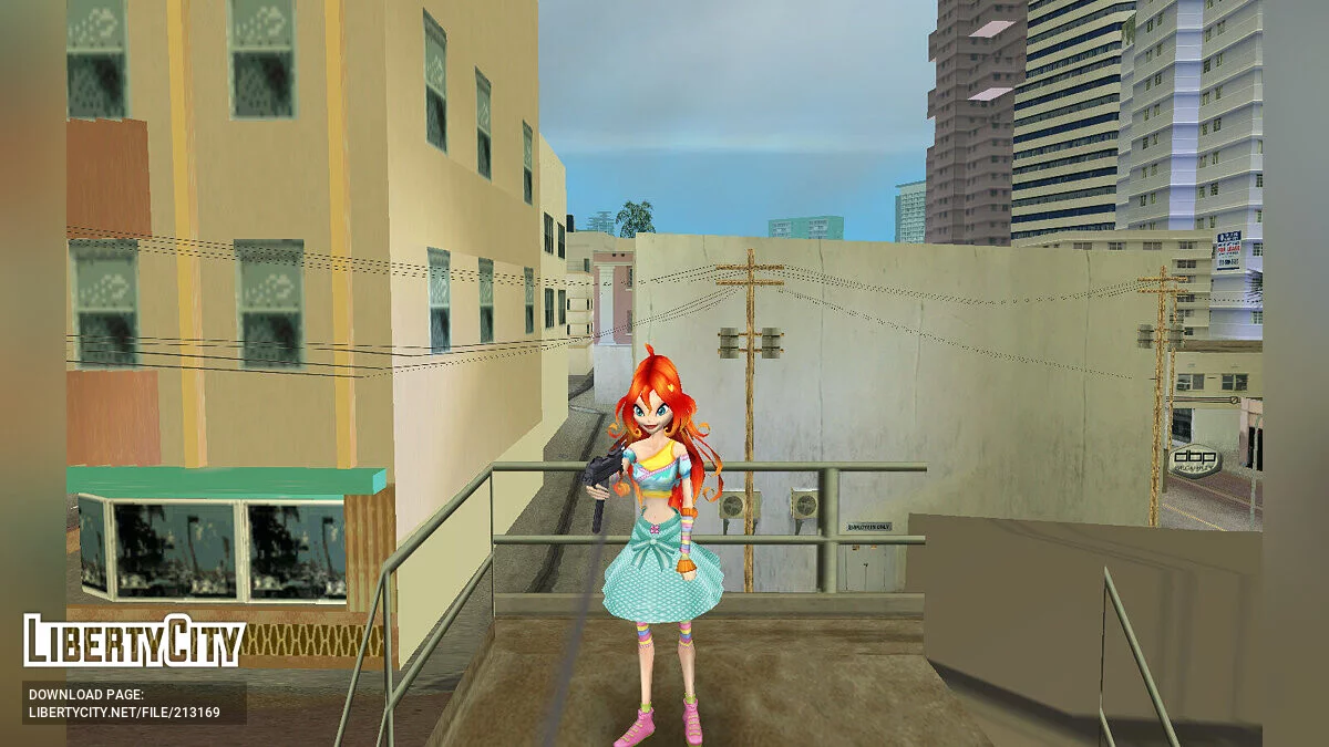 Полный пак персонажей из DDR Winx Club / GTA Vice City