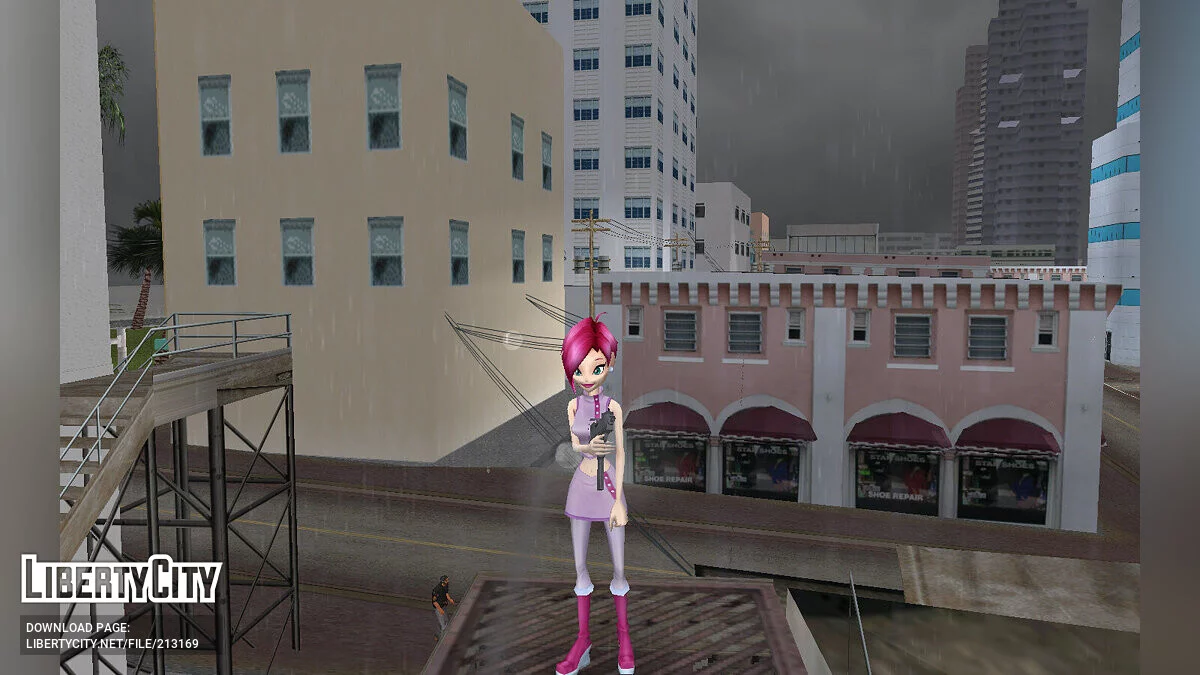 Полный пак персонажей из DDR Winx Club / GTA Vice City