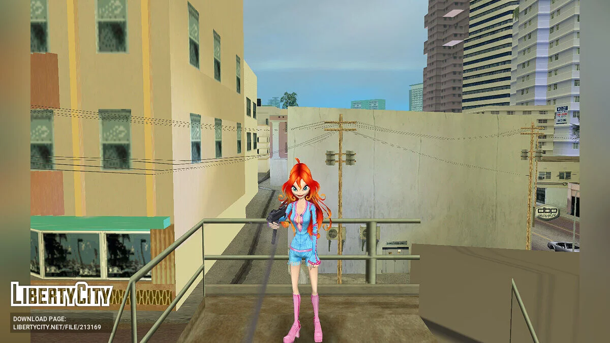 Полный пак персонажей из DDR Winx Club / GTA Vice City