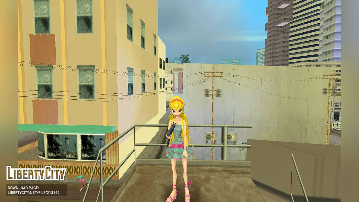 Полный пак персонажей из DDR Winx Club / GTA Vice City