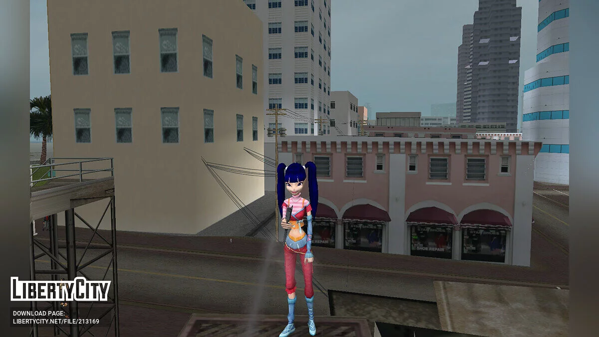 Полный пак персонажей из DDR Winx Club / GTA Vice City